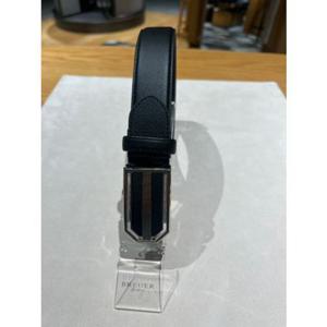 [듀퐁셔츠] TE4SMBTAB108TBK 신상 브로이어 블루 남성 소가죽 블랙 자동 벨트(선물추천) TE4SMBTAB108