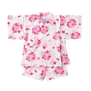 [미키하우스] MH 여아 화이트 플라워 진베이 11O207501 11O207501