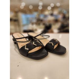 [금강 구두] 랜드로바 르느와르 여성 드레스 보석 장식 투웨이 샌들(블랙) RENSAC4601G1 RENSAC4601G1