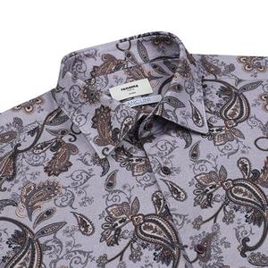 [레노마셔츠] ROFWG1-071VL 깡끌리니 페이즐리 기모 프린트남방 ROWSG1071