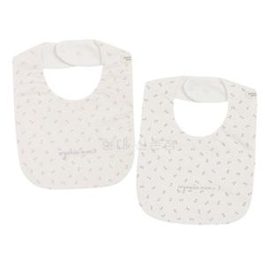 [오가닉맘] 유아 라벤플 베이플 턱받이 2종세트 (MKS7CC02S) FKS7CS02