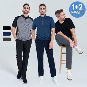 [앵콜특가][정가177,000원][1+ 1+ 1] 쿨 BEST 에어워크 플랙시블 팬츠 3COLOR