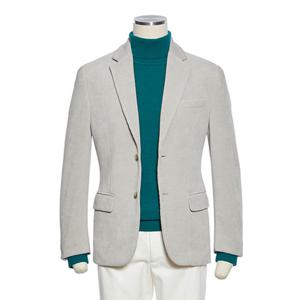 [레노마 캐주얼] RPDMCJ52A F W 아이보리컬러 슬림스판 골지 캐주얼자켓 RPDMCJ52A