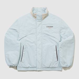 [르꼬끄] 남녀공용 루즈핏 패딩 자켓 QQ423LPDO1_WBL QQ423LPDO1