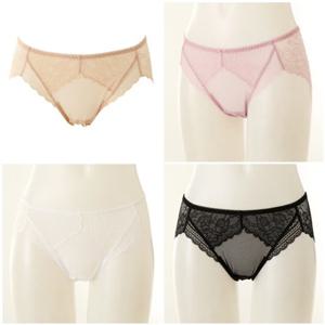 [와코루 란제리] 레이시하고 시스루 노라인 망사팬티 WLGC500T WLGC500T