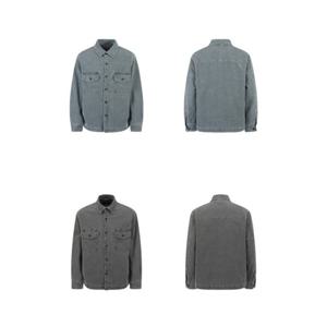 [앤드지by지오지아] 앤드지 25 FW 가먼트 워싱 코듀로이 아우터 셔츠 2종 1택 (BHF4WC1202) BCHF4WWC12