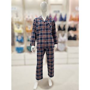 [비비안 란제리] MP8880A 우수 면100% 크리스마스 선염 기모체크 남성파자마 MP88880A