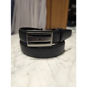 [레노마셔츠] RQSBE1-504BK 블랙 천연소가죽100 롱사이즈 자동벨트 RQSBE1504