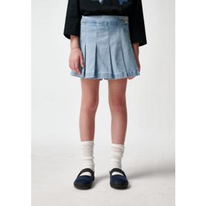 [블루테일] (AZA4SK01SBB) 플리츠 스카이블루 데님 스커트팬츠 AZA4SK01SB