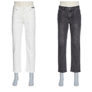 [레노마 캐주얼] RQEMDP0103A S S 슬림핏 면스판 워싱 데님바지 2종택1 RQEMDP010