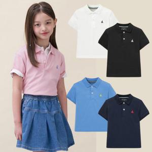 [빈폴키즈] 26SS [Essential] 피케 카라 반소매 티셔츠 (6종 택1)