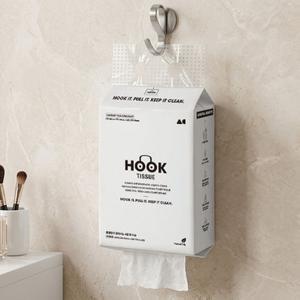 올챌린지 걸어쓰는 화장지 4겹 훅 티슈 200매 6개입