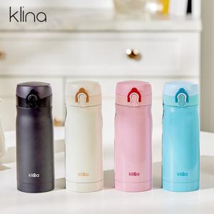 클리나 원터치 보온보냉 스텐 텀블러 350ml