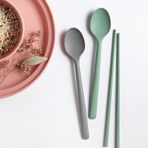 실리콘 수저세트 숟가락 젓가락 4종