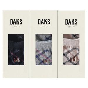 [닥스(양말)]DB22451숙녀단목 전체체크 3족세트