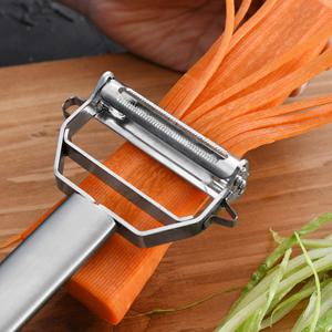 스텐 만능채칼 파 우엉 무 채칼 슬라이서 반찬채칼
