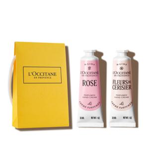 [록시땅] (기프트) 체리 & 로즈 퍼퓸드 핸드 크림 듀오