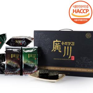 [광천김] 광천 우리 파래식탁김 30봉 선물세트(12gx30봉)