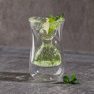 까사무띠 이중유리 샌드글라스 150ml 2P 세트