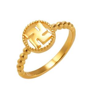 [한국금다이아몬드] 여자 순금 반지 볼 써클 만자 24K 3.75g 애끼 검지