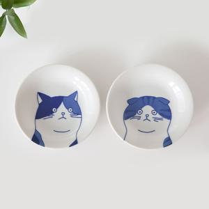 니코트 큐티네코 접시 14cm 세트 5P MADE IN JAPAN