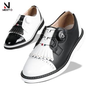 넥스트큐 소가죽 테슬 보아 여성 골프화 NXQ1020