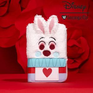 여자 디즈니 이상한 나라의 앨리스 흰 토끼 지퍼 지갑 WDWA2899