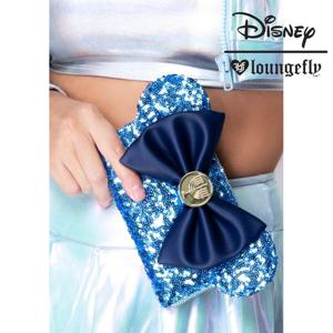 여자 디즈니 미니 하누카 메노라 지퍼 어라운드 지갑 WDWA2889