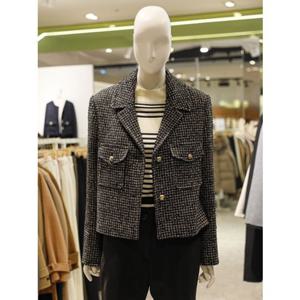 [숲] SOUP 숲 트위드 크롭 자켓 (SA1JK85) SA1JK85