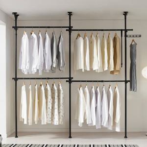 국민튼튼 이지온행거 EOB-304G 드레스룸 옷걸이 행거