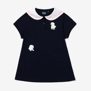 [휠라키즈] TD 썸머 카라 원피스 (FK2OPG2401X_DID)