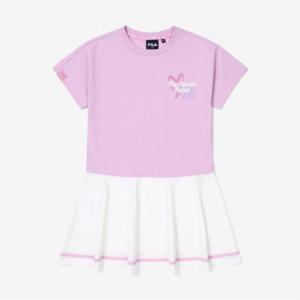 [휠라키즈] Girls 피케 아미가 원피스 (FK2OPG2303F_LPM)