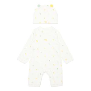 [블루독베이비] 블루독베이비(24FW신상품 뱀띠저고리.출산선물.임신선물) WH)비비세트배내우주복 (44A70-001-01) 44A7000101