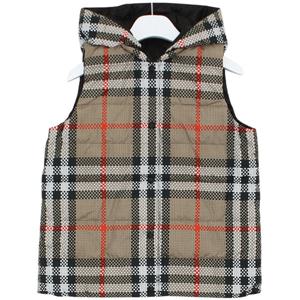 버버리  8069443 8A 리버시블 양면 후드 패딩 조끼