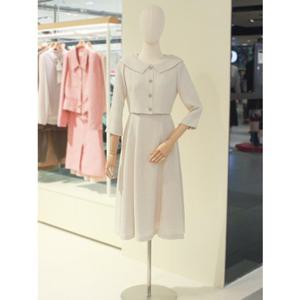 [숲] SOUP 숲 칼라 레이어드 플레어 원피스 (SA8OPM2) SA8OPM2