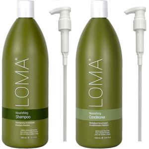 로마 너리싱 샴푸+컨디셔너 1000ml 세트 펌프포함