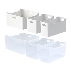 실리쿡 하프트레이특대 1개+대 1개+소 1개 , 투명/화이트