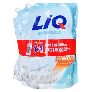 리큐 프레쉬 액체세제 드럼세탁기 1.6L +