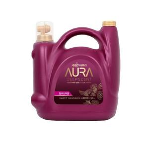 [샤프란] 아우라 스윗만다린 5.5L 섬유유연제 대용량
