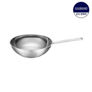 쿡에버 Cook304 인덕션 스텐 웍 궁중팬 24cm