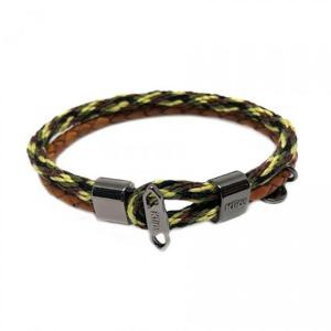 [클립스어반]  카무 가죽믹스 남자팔찌