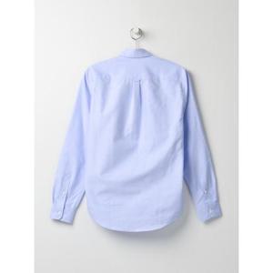 메종키츠네 긴팔 셔츠 FM00400WC2010LB SKY DOM