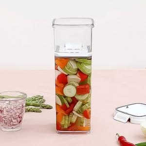 2200ml 스카이락 밀폐용기 정 5호 누름판 그레이/김치통/절임용기/김치 장아찌/밀폐용기/보관용기/반찬통