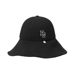 [파리게이츠] (521E1CP091)여성 스마일 참 로고 패치 버킷햇 521E1CP091