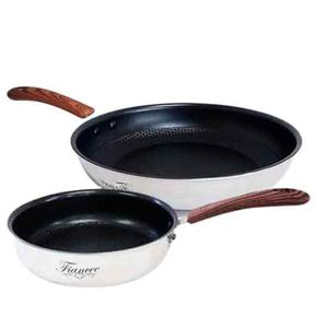 키친아트 피앙세 통5중 인덕션 엠보코팅 후라이팬2종20+28