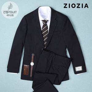 네이비 스트레치 데일리 정장세트 (AED1SB1201_AED1SP1201_NV)