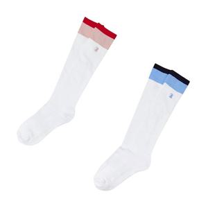 [와이드앵글] 여성 TO 탑 컬러 조직 니삭스_WWP25S06