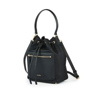 [금강 구두] BAGTO7001WLESF1 금강제화 여성 나일론 버킷백(블랙) BAGTO7001WLES