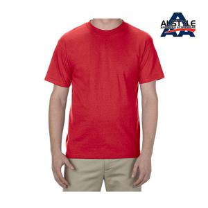 트리플에이 AAA 1301 남여공용 무지 반팔티 레드