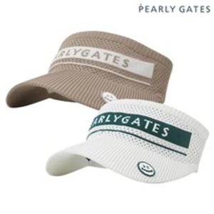 사은품 증정  여성 스마일 패치 로고 니트 썬바이져 521E1CP003